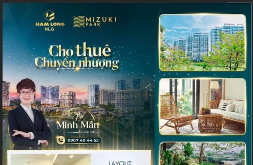 MUA BÁN CĂN HỘ MIZUKI NHẬT BẢN, NAM LONG NGUYỄN VĂN LINH PHẠM HÙNG BÌNH CHÁNH, GẦN QUẬN 7, SỔ HỒNG RIÊNG, LÃI SUẤT VAY THẤP. LH: 0907404455